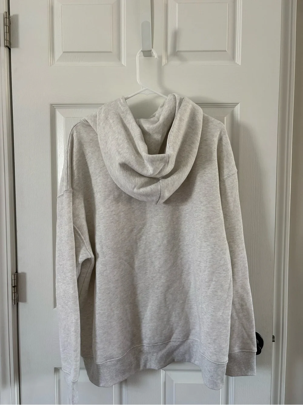 Wild Fable heather gray oversized sweatshirt hoodie - Picture 2 of 4